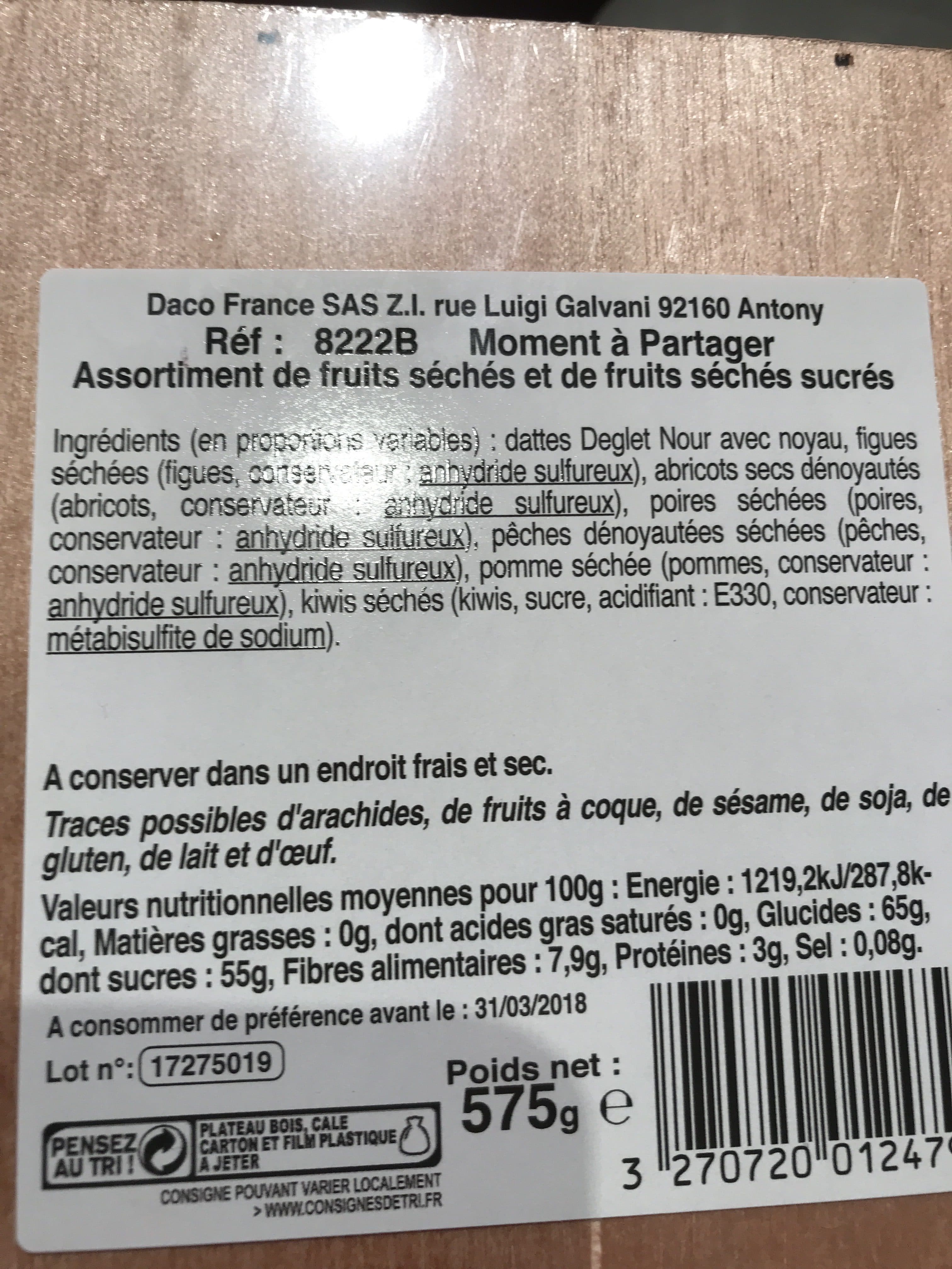 Daco Bello Moment a partager packshot