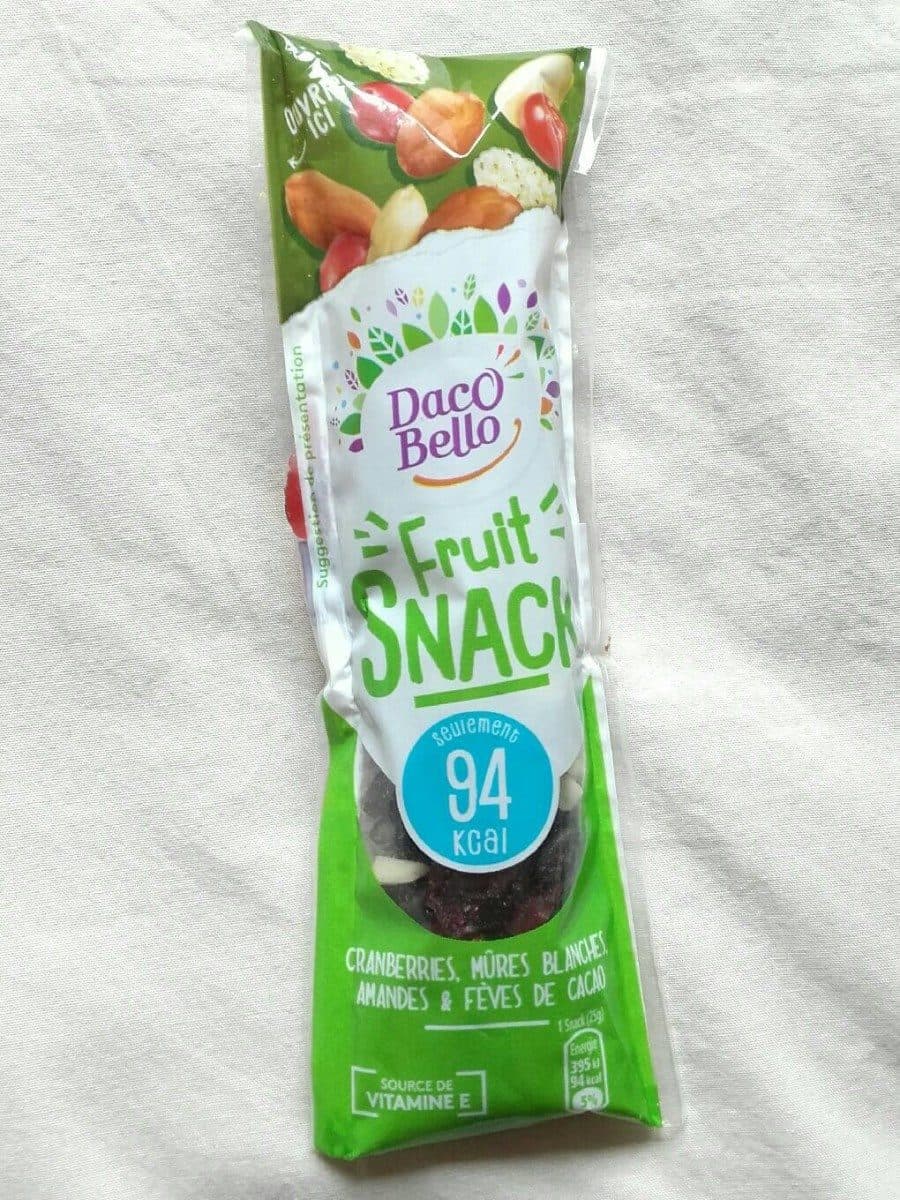 Daco Bello Fruit snack packshot