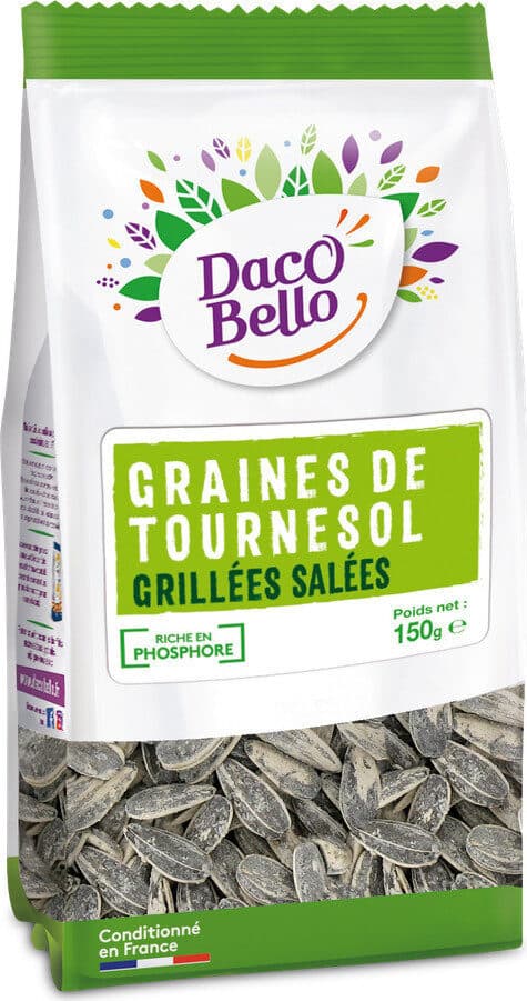 Daco Bello Graines de tournesol grillées salées packshot