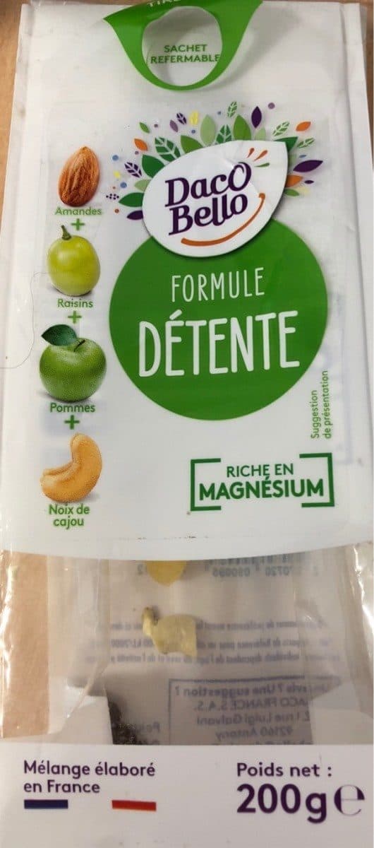 Open Food Facts Formule Détente packshot