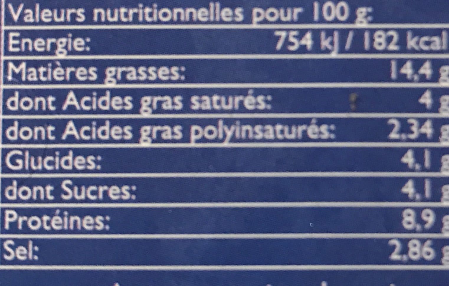 Nestlé Harengs à L'alsacienne packshot