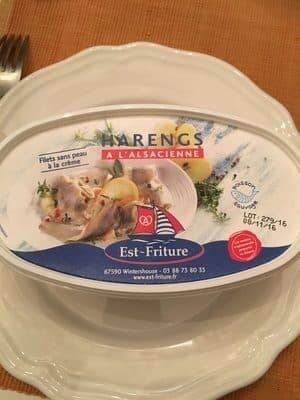 Est Friture Harengs à l'alsacienne packshot