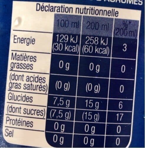 Open Food Facts Limonette packshot