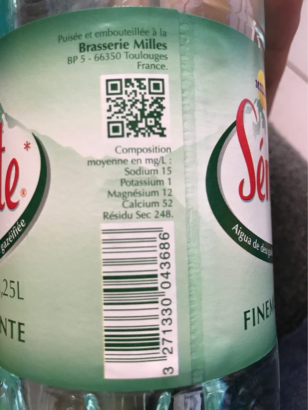Semillante Eau Gazeuse Catalane Sémillante, packshot