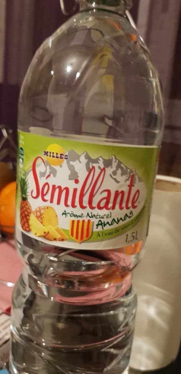 Semillante Eau aromatisee Semillante Mille Gout ananas packshot