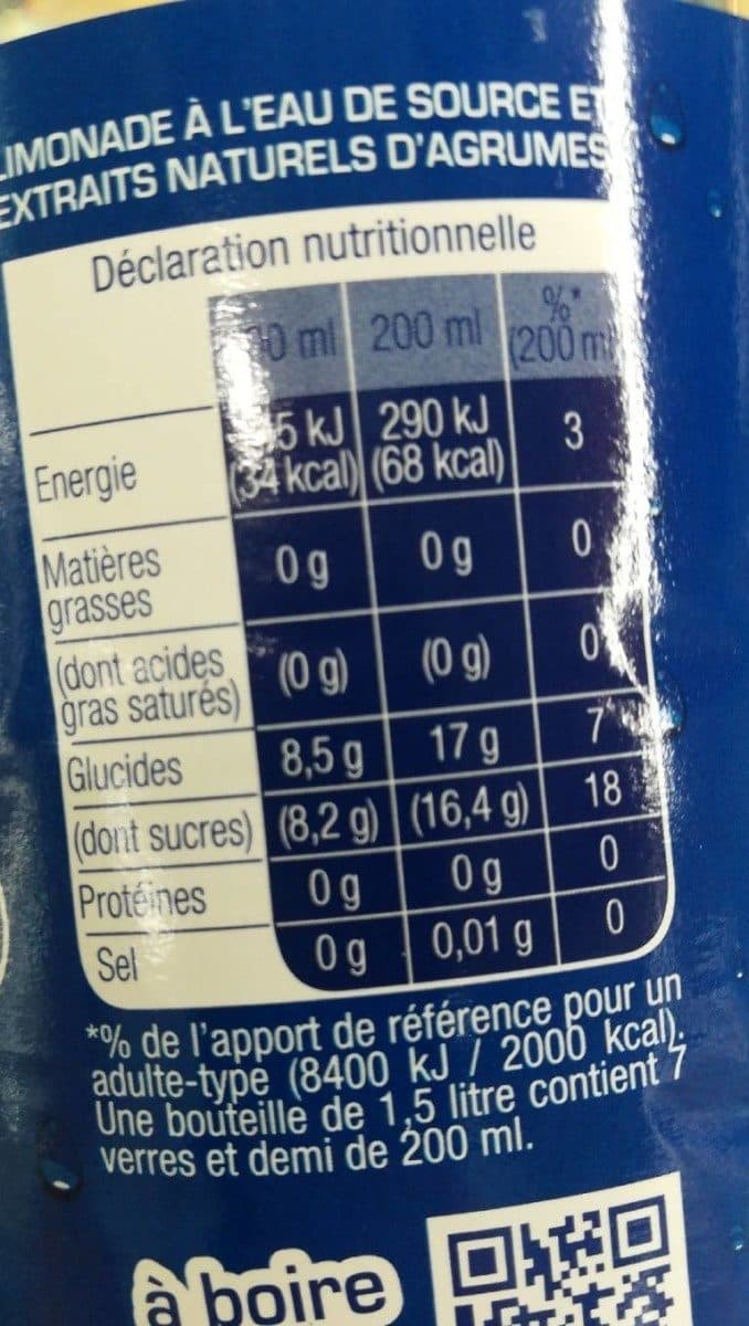 Open Food Facts Limonette packshot