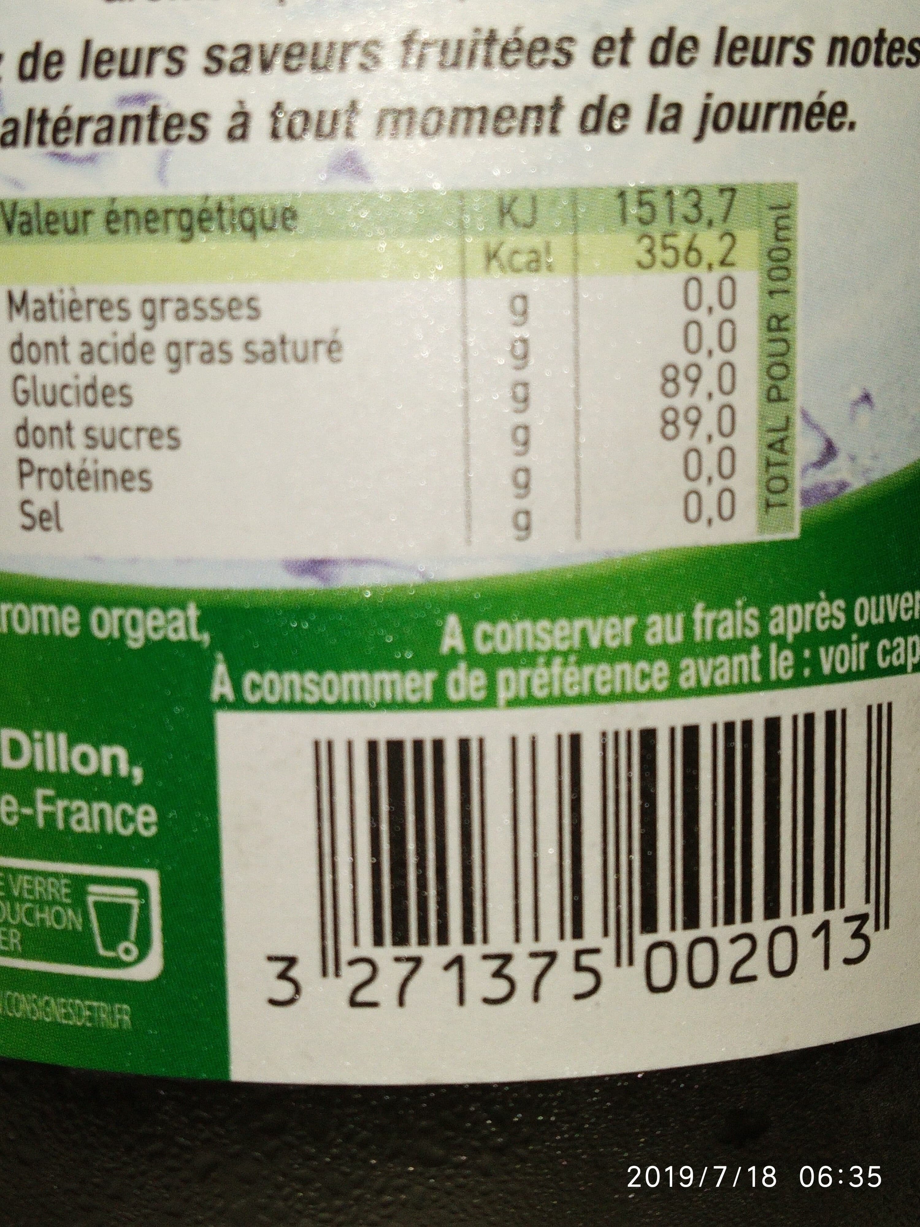 Dormoy Sirop Orgeat packshot