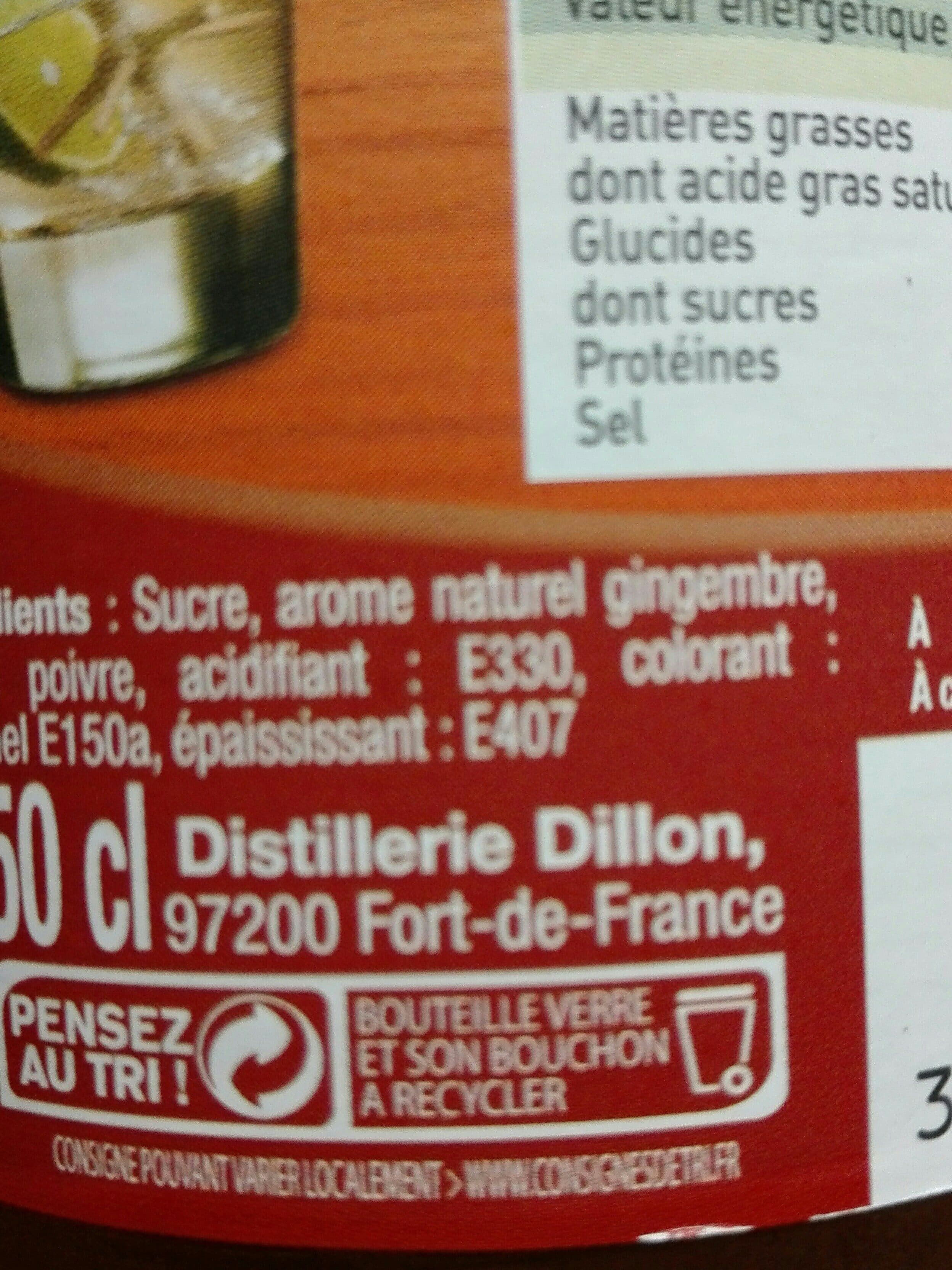 Dormoy Sirop de Gingembre packshot