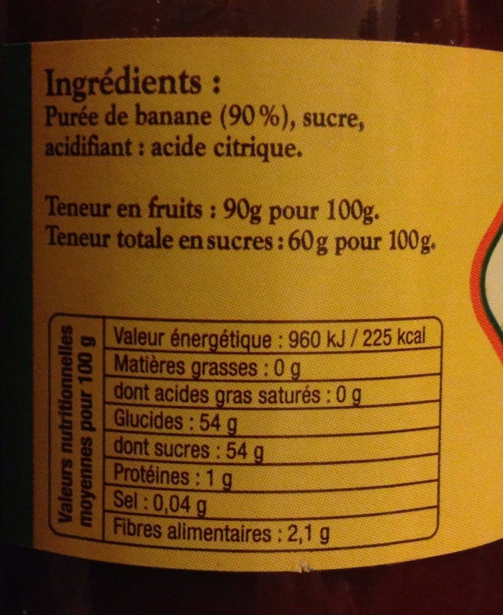 dormoy Confiture extra de banane packshot