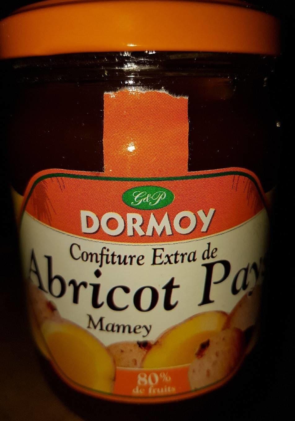 Dormoy Abricot pays packshot