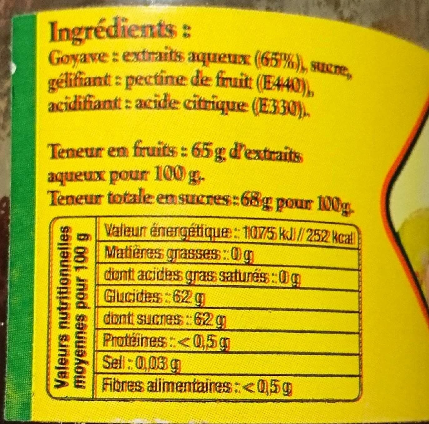 Dormoy Gelée extra de goyave packshot