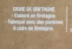 André Jalbert Cidre de Bretagne Brut packshot