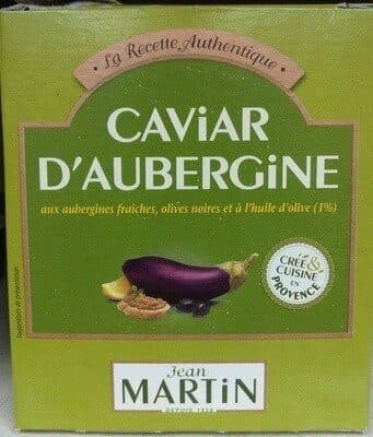 Jean Martin Caviar d'aubergine packshot