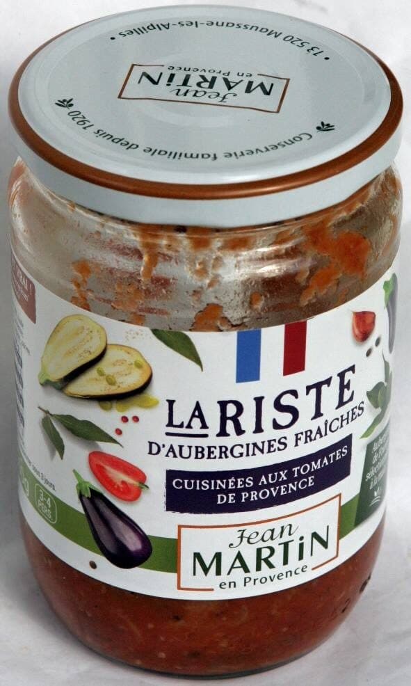 Jean Martin La Riste d'aubergines fraîches packshot