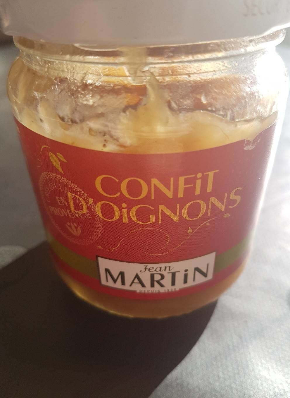 Jean Martin Confit D'Oignons Jean Martin 230 GR, 1 Bocal packshot