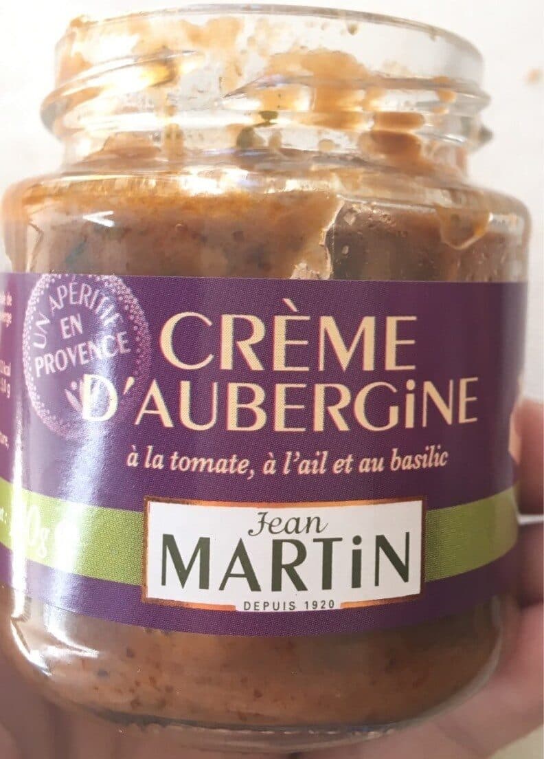Jean Martin Crème d'aubergine packshot