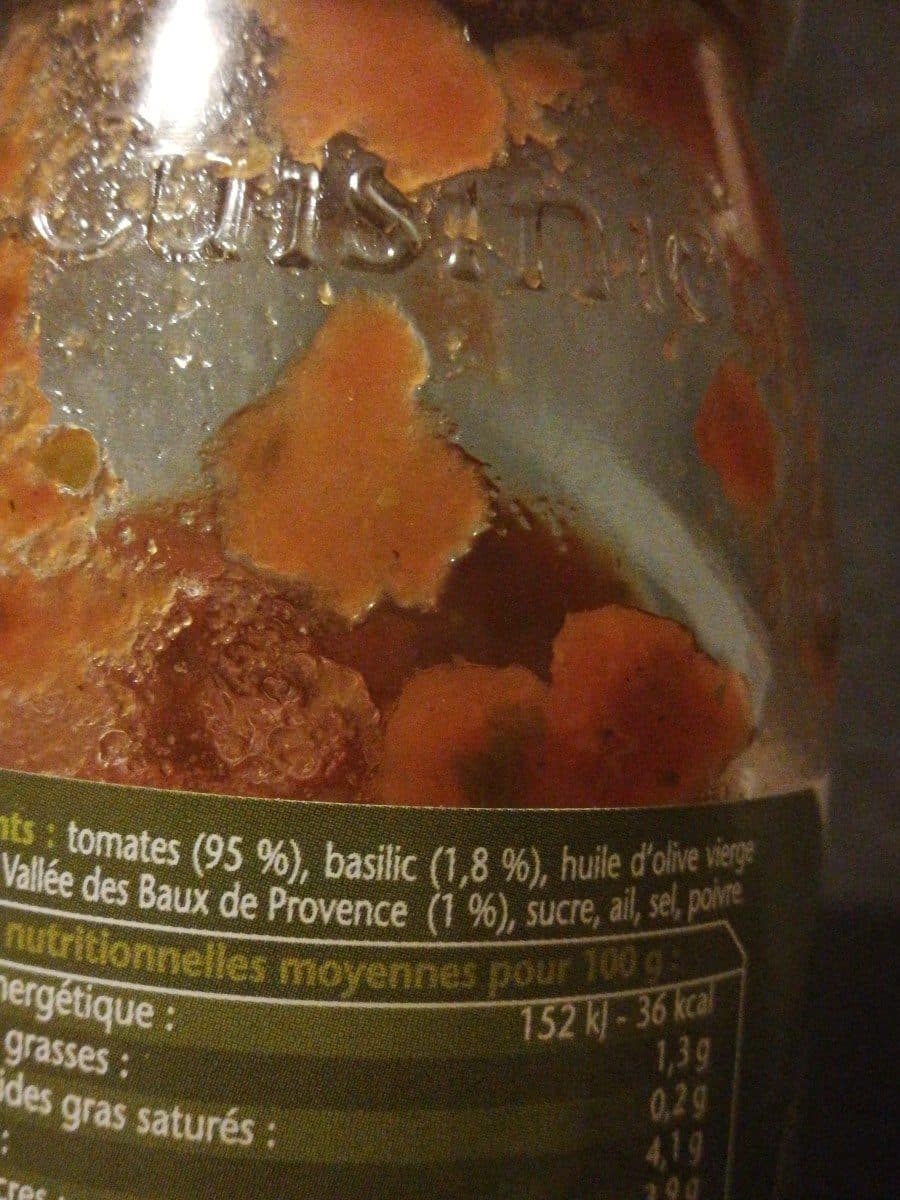 Jean Martin 500G Sauce Tomate Basilic packshot