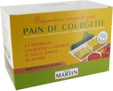 Jean martin Jean Martin, Preparation originale pour pain de courgette packshot