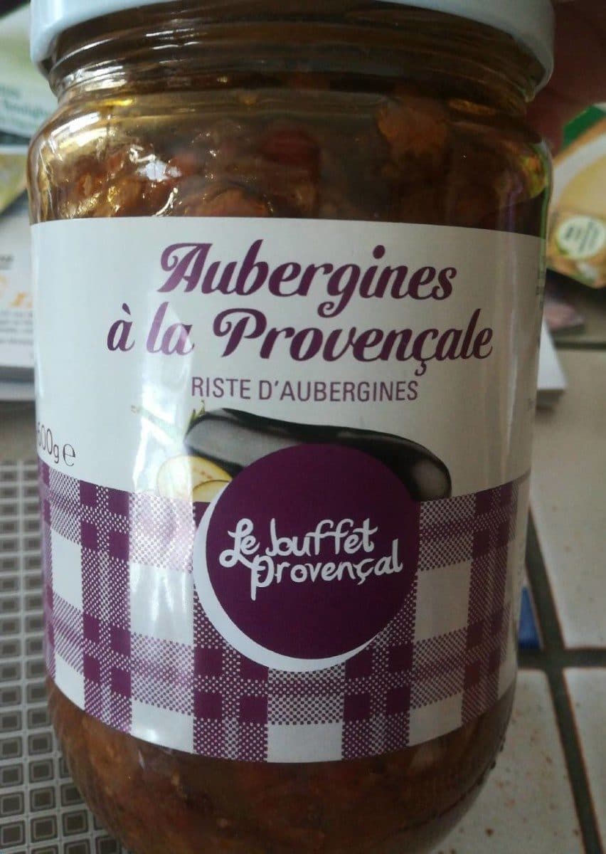 Le buffet provençal Aubergines à la Provençale, ristes d'aubergines packshot