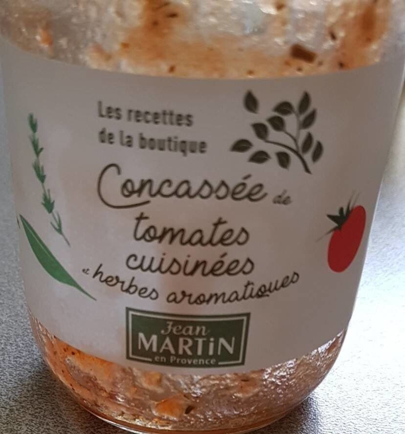Jean Martin Concassée de tomates cuisinées packshot
