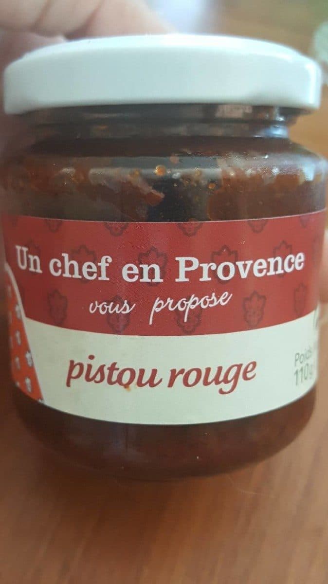 Un chef en Provence Pistou rouge packshot