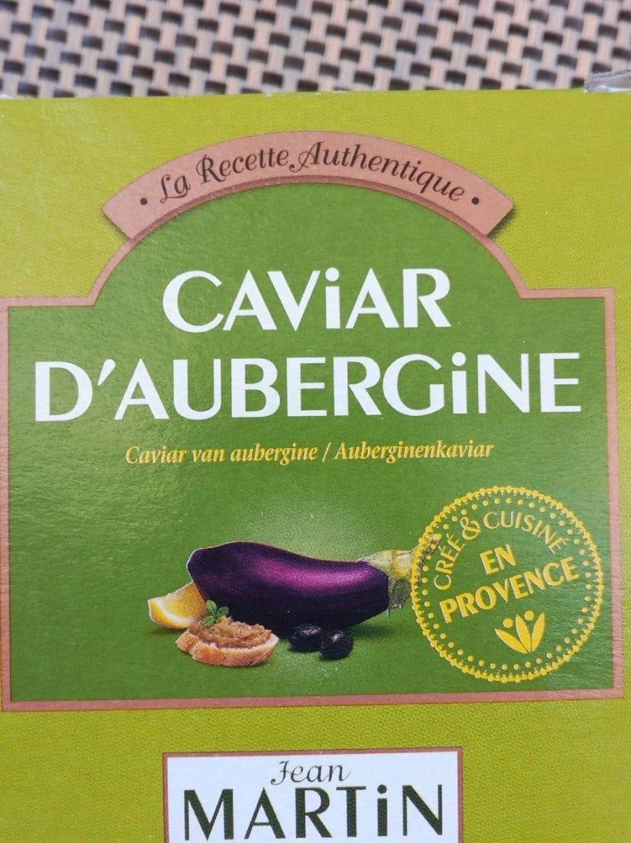 Jean Martin Caviar d'aubergine packshot