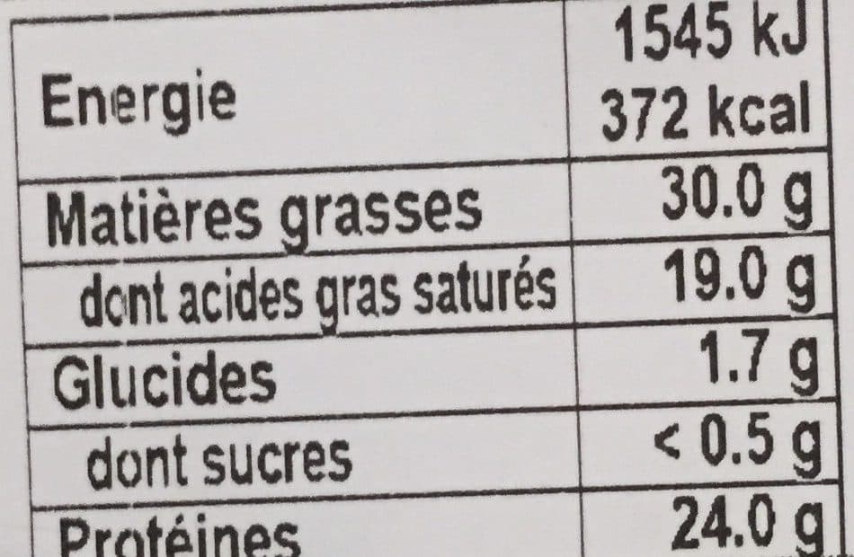 La Selection De Notre Fromager Cantal entre deux (30% MG) packshot