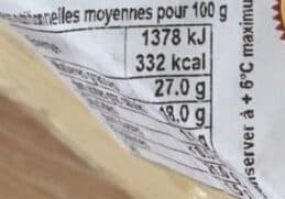 Laiterie de la Montagne Saint nectaire laitier packshot
