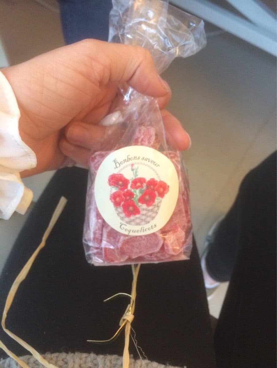 Open Food Facts Bonbons saveurs coquelicots packshot