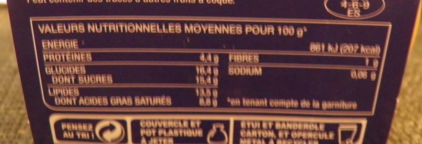 Senoble Le Yaourt craquant Senoble packshot