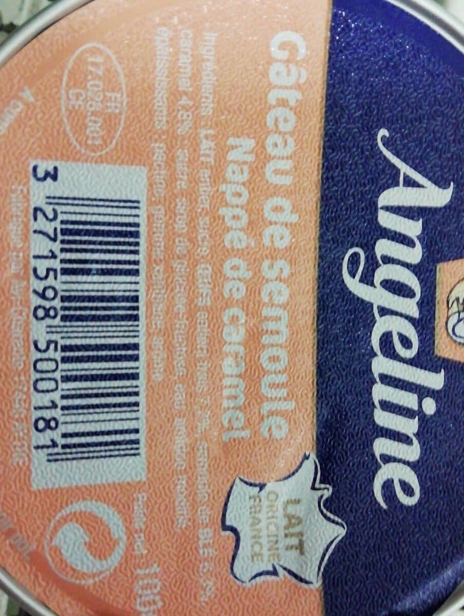 Senoble Gâteau de Semoule packshot