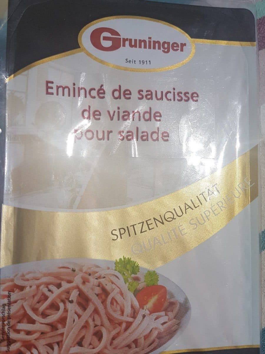 Open Food Facts Émincé de saucisse packshot