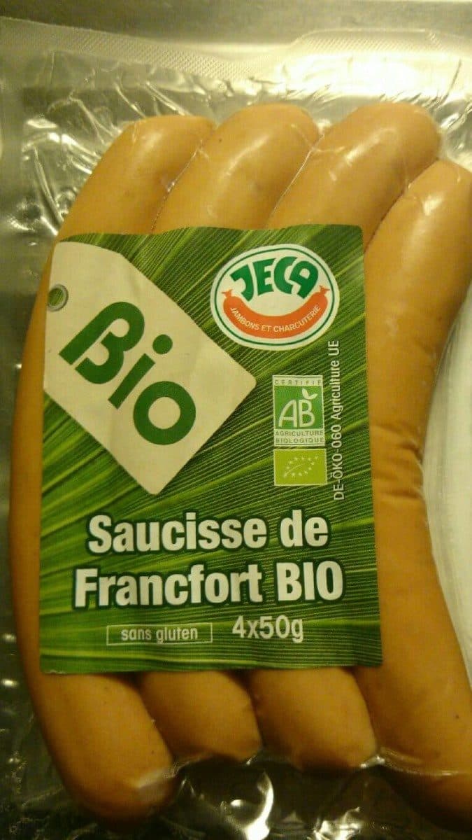 Open Food Facts Saucisse de Francfort Bio packshot