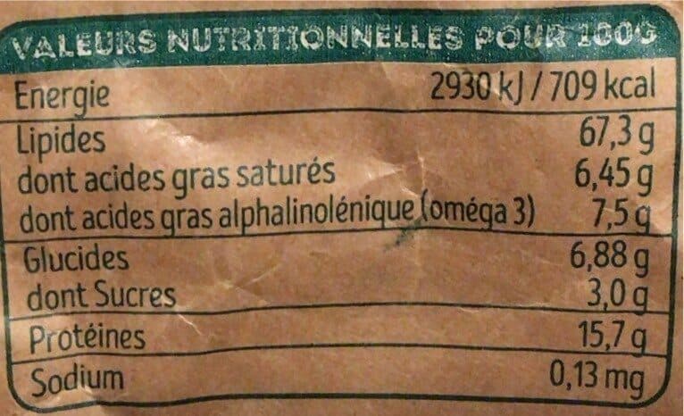 Perlim Noix sèches packshot