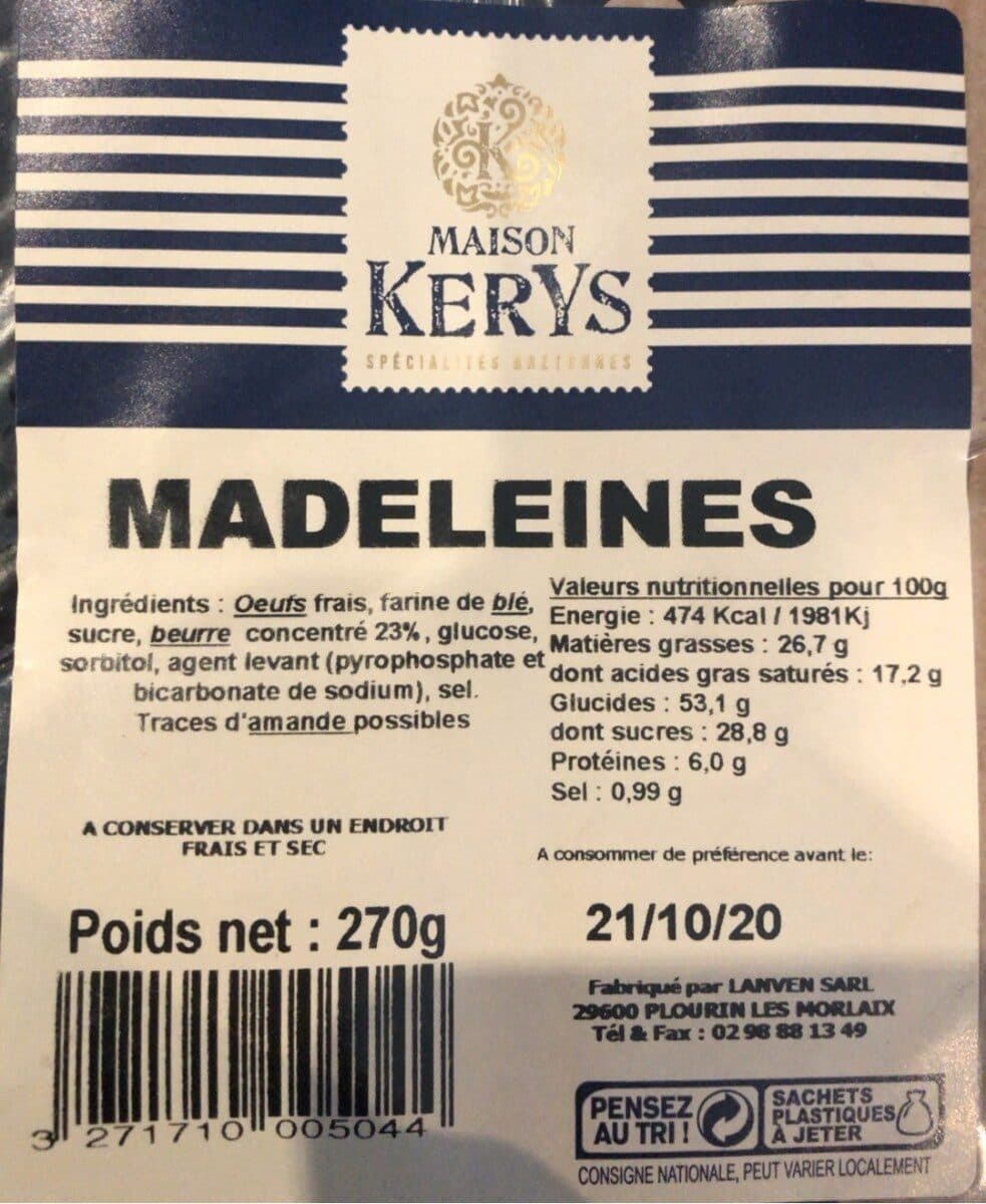 Maison Kerys Madeleine Maison Kerys packshot