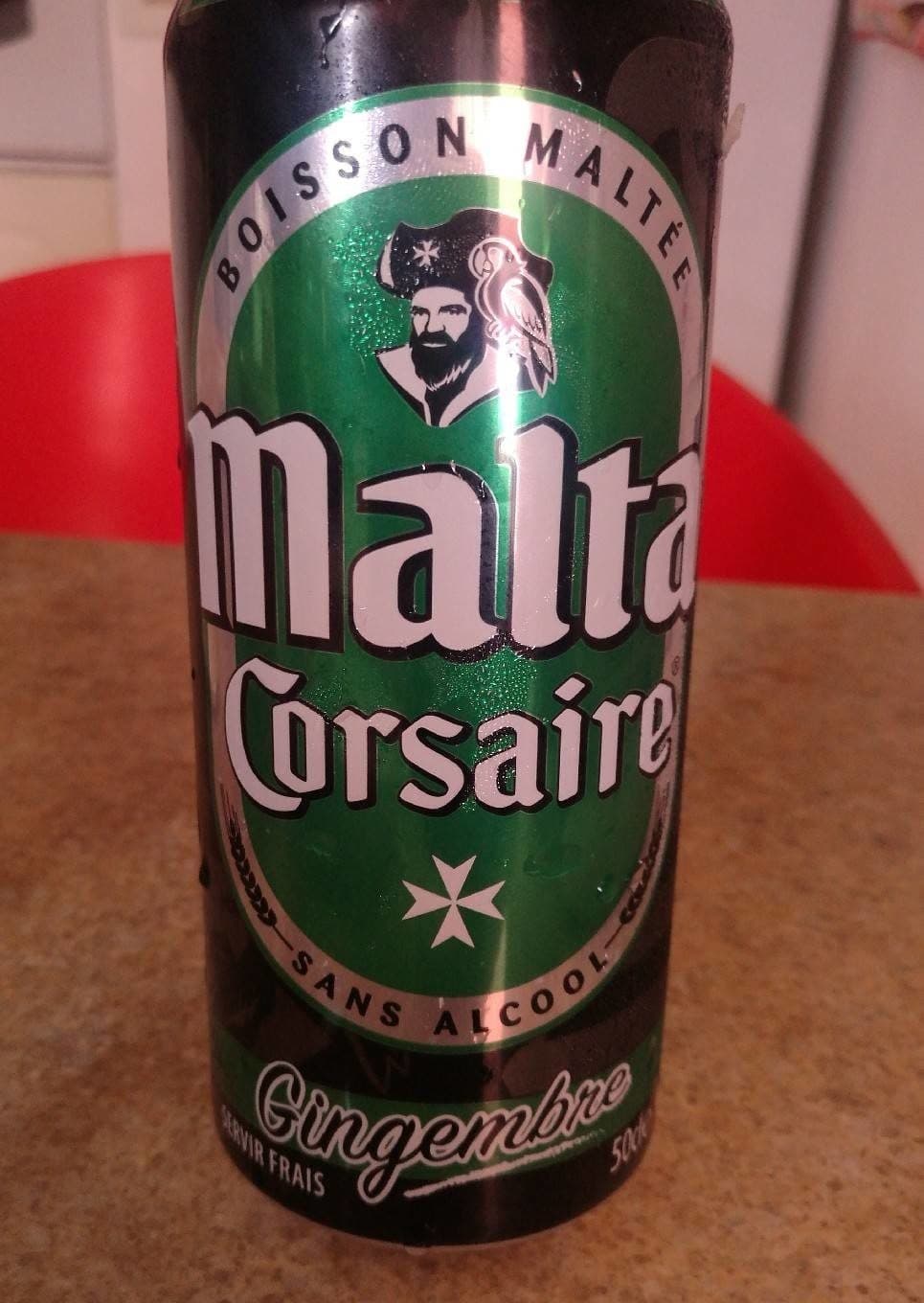 Malta Corsaire Boissson maltée packshot