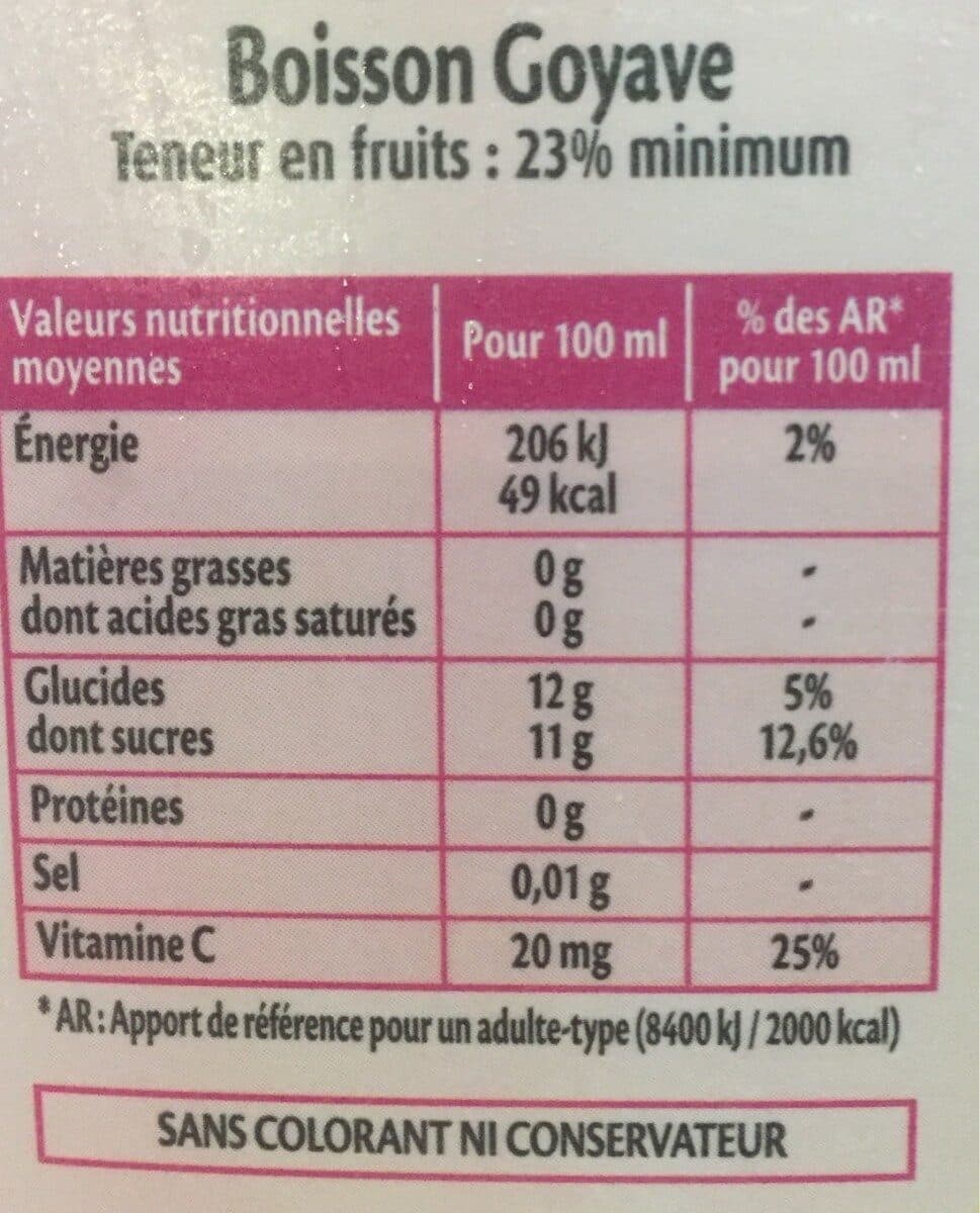 Jaïgo Boisson goyave packshot