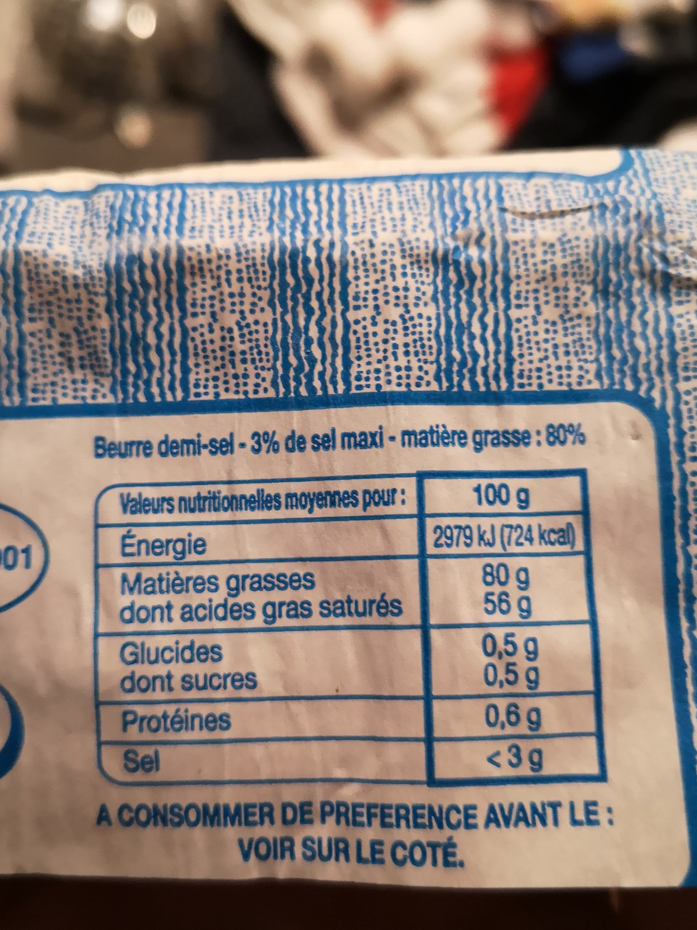 Open Food Facts Beurre de Bretagne Demi Sel packshot