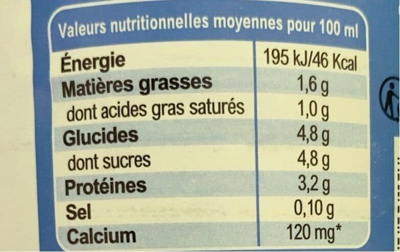 Agrilait Lait demi-écrémé UHT Bretagne packshot