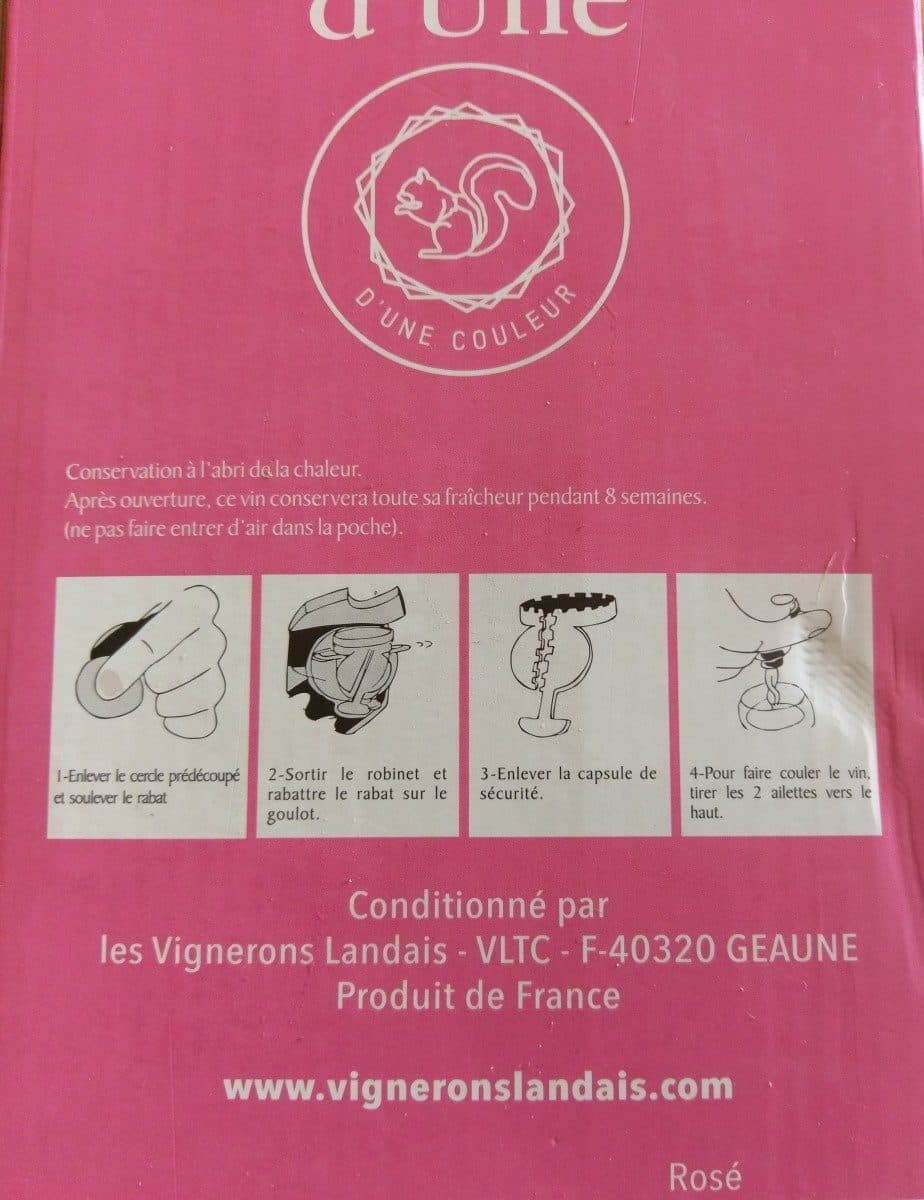 Open Food Facts D'Une Rosé packshot