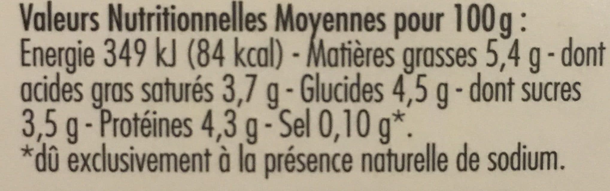 Royans Frais Caillé au lait de brebis nature ROYANS packshot
