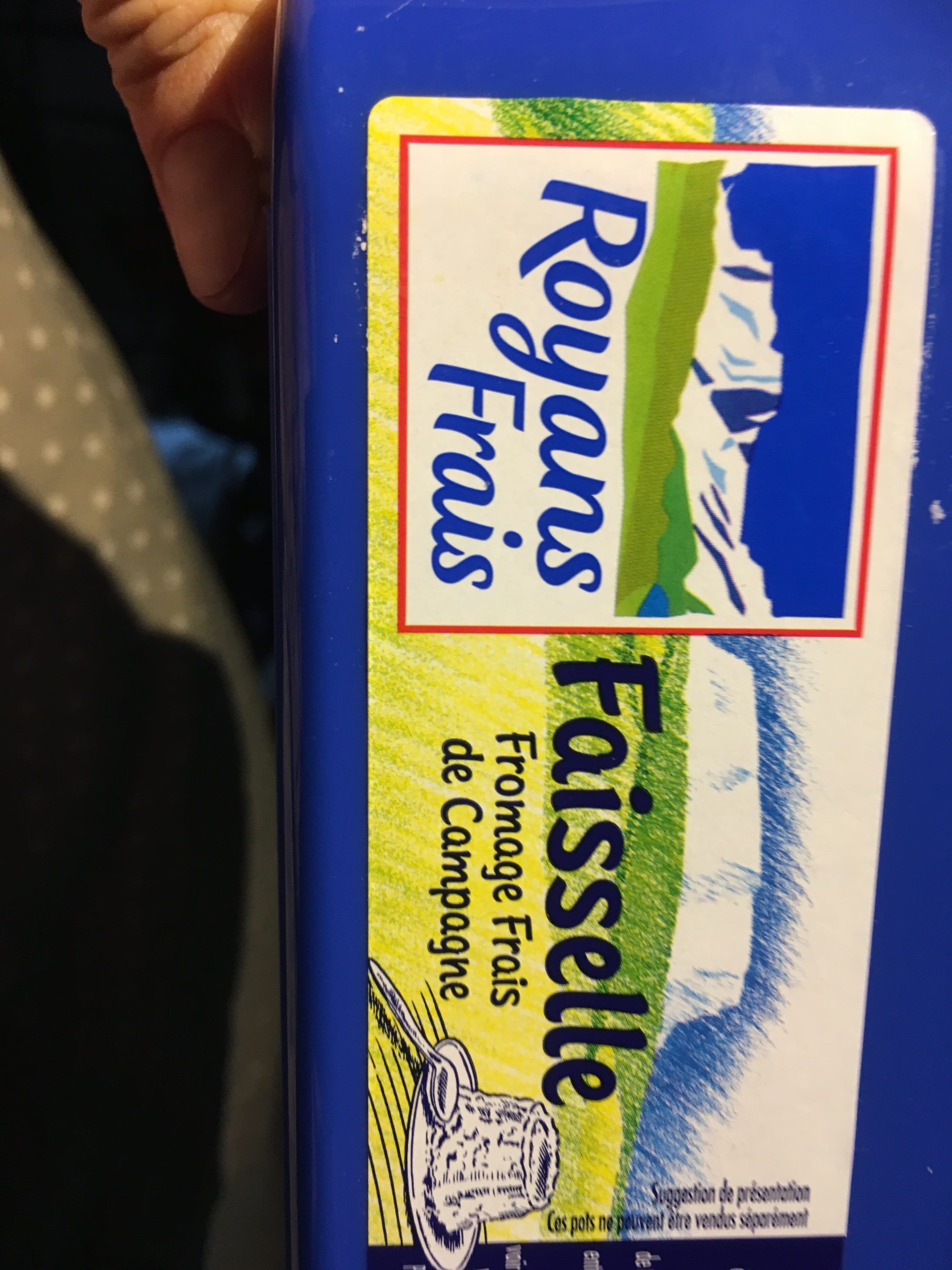 Royans frais Faisselle au lait de vache packshot