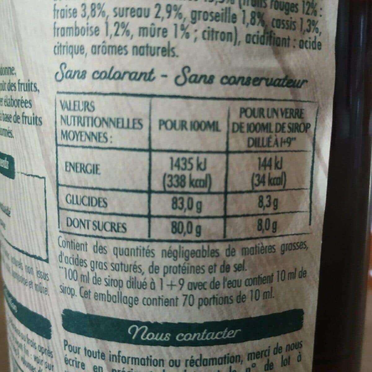 Moulin de Valdonne Cocktail de fruits rouges packshot
