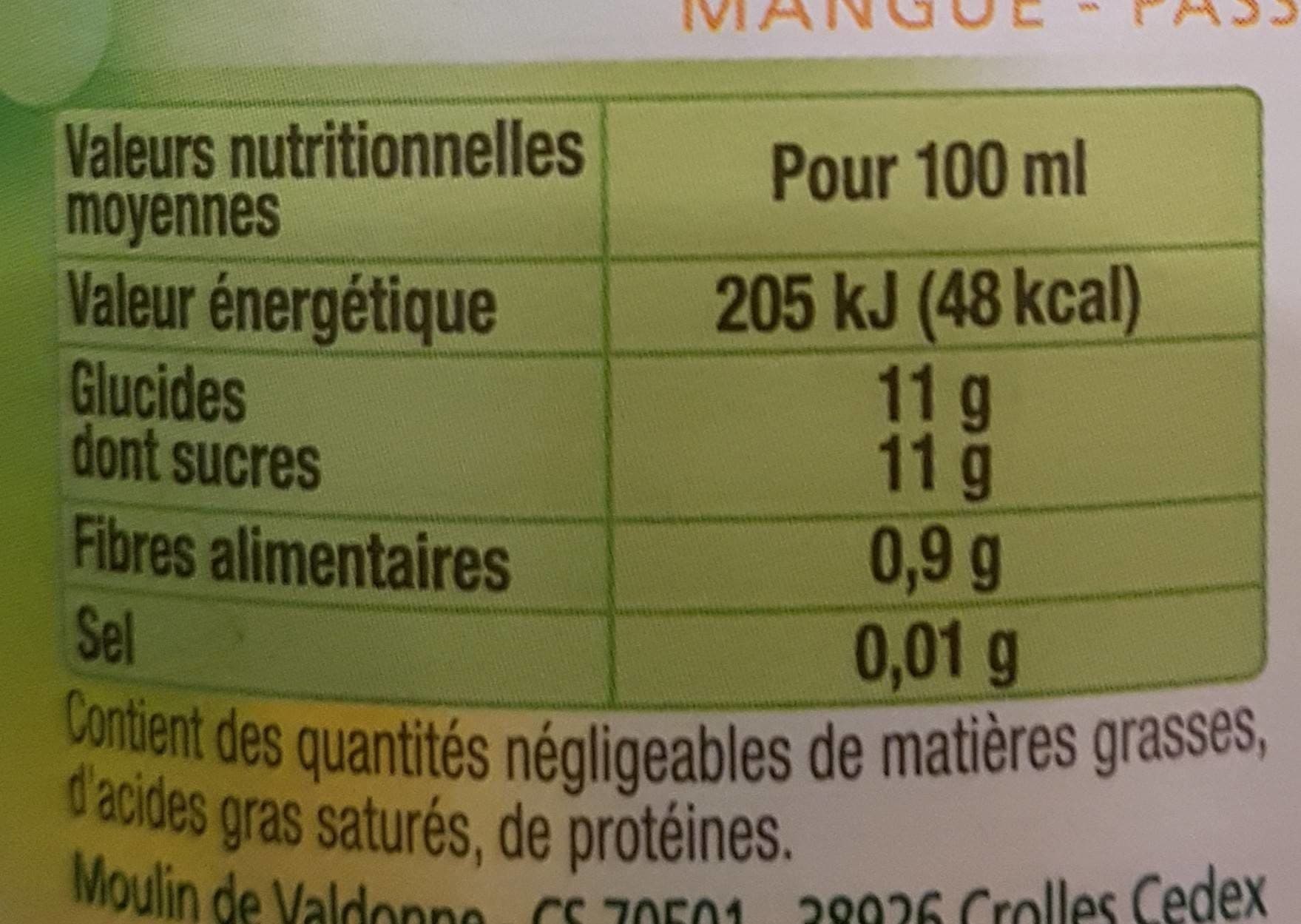 Moulin de Valdonne Moulin de Valdonne bio mangue passion ananas packshot