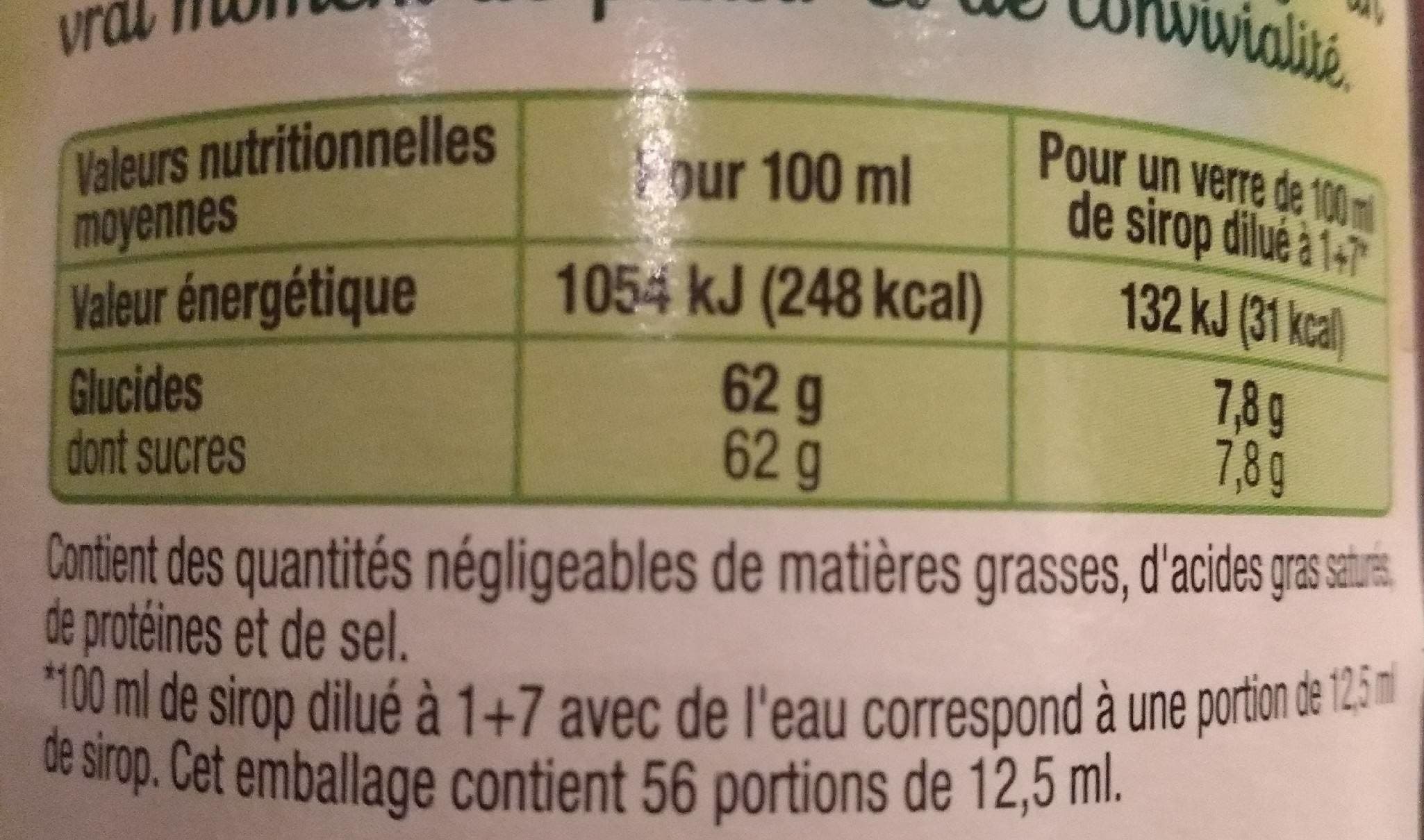 Moulin de Valdonne Sirop Citronnade packshot