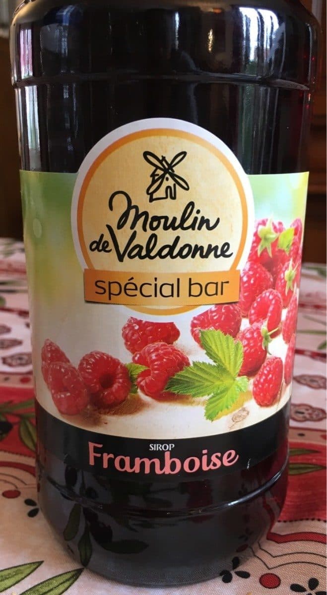 Moulin de Valdonne Sirop framboise packshot