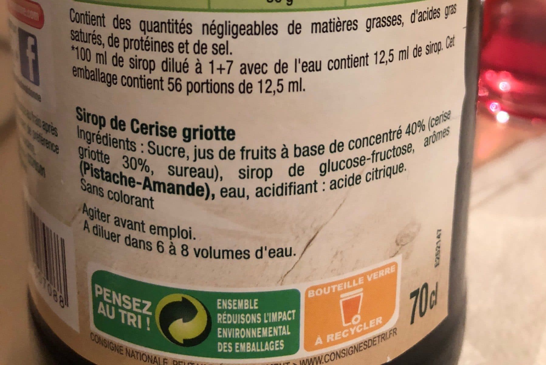 Moulin de Valdonne Cerise griotte packshot