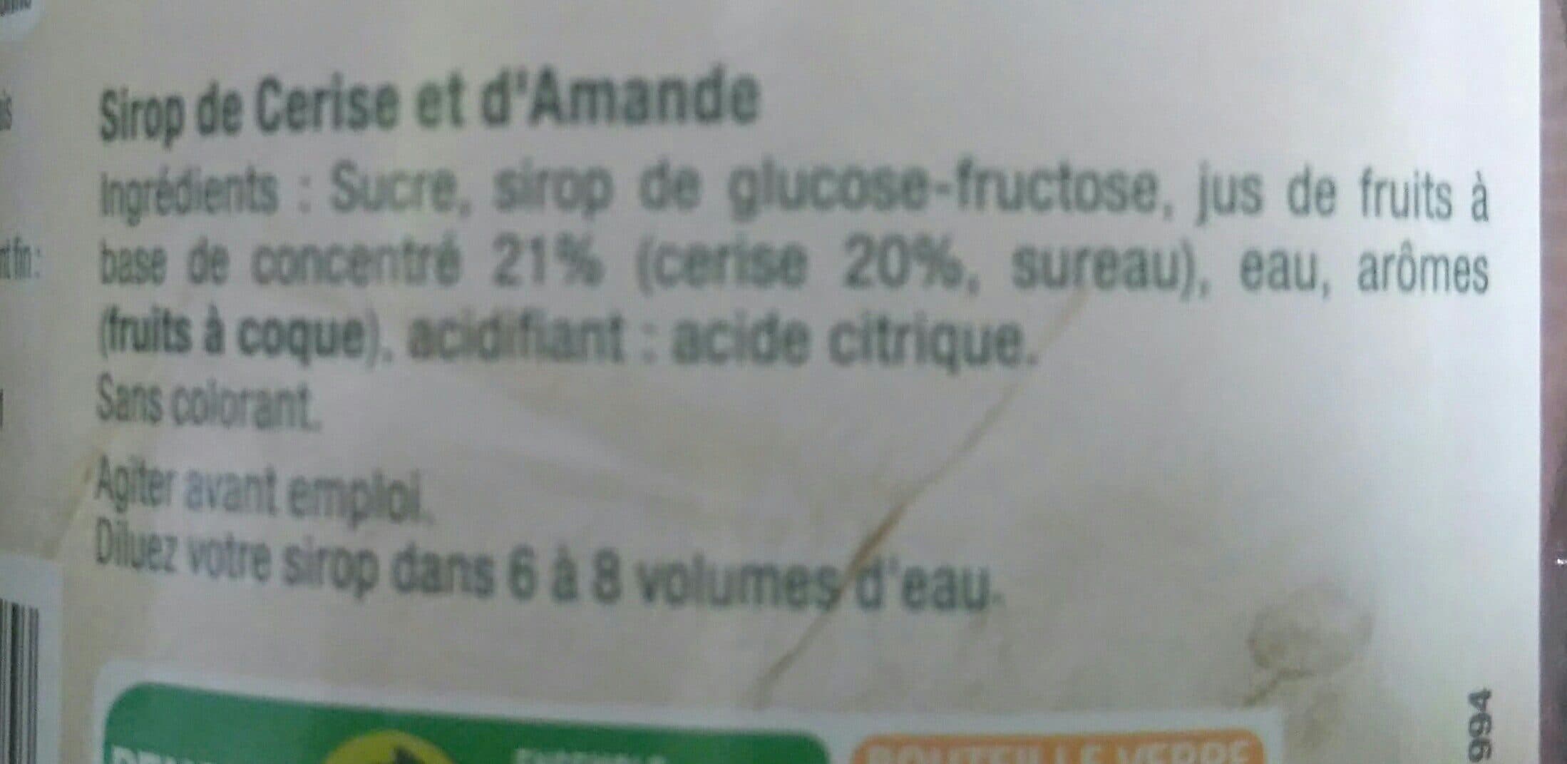 Moulin de Valdonne Cerise et douceur d'amande packshot