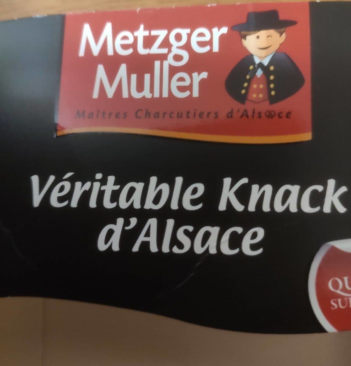 Metzger Muller Véritable knack d'Alsace packshot