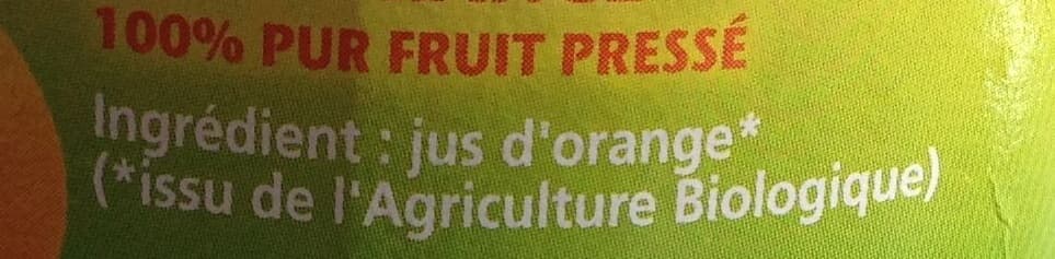 Moulin de Valdonne Jus d'orange packshot